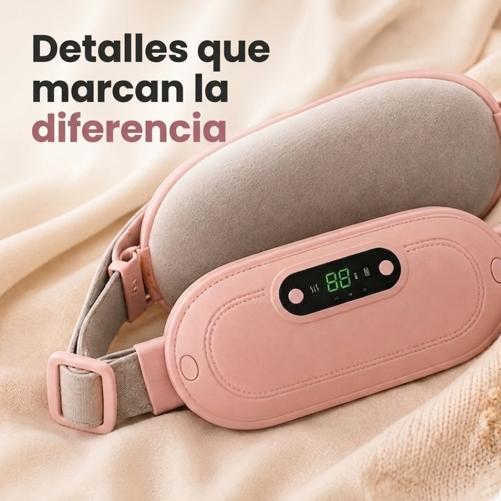 ThermoWave™ — Alivia los cólicos en menos de 3 minutos, sin pastillas ni guateros.