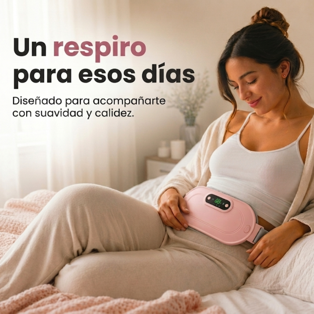 ThermoWave™ — Alivia los cólicos en menos de 3 minutos, sin pastillas ni guateros.